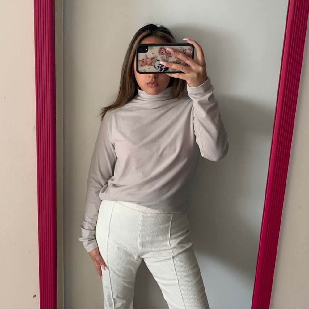 Oak and Fort turtleneck top